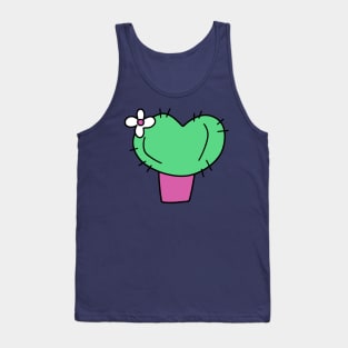 Heart Shaped Cactus Tank Top